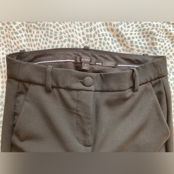 J. Crew Cameron High-Waisted Trousers (black) - Picture 3 of 6